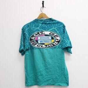 Vintage Beach Gear Graphic T Shirt Medium